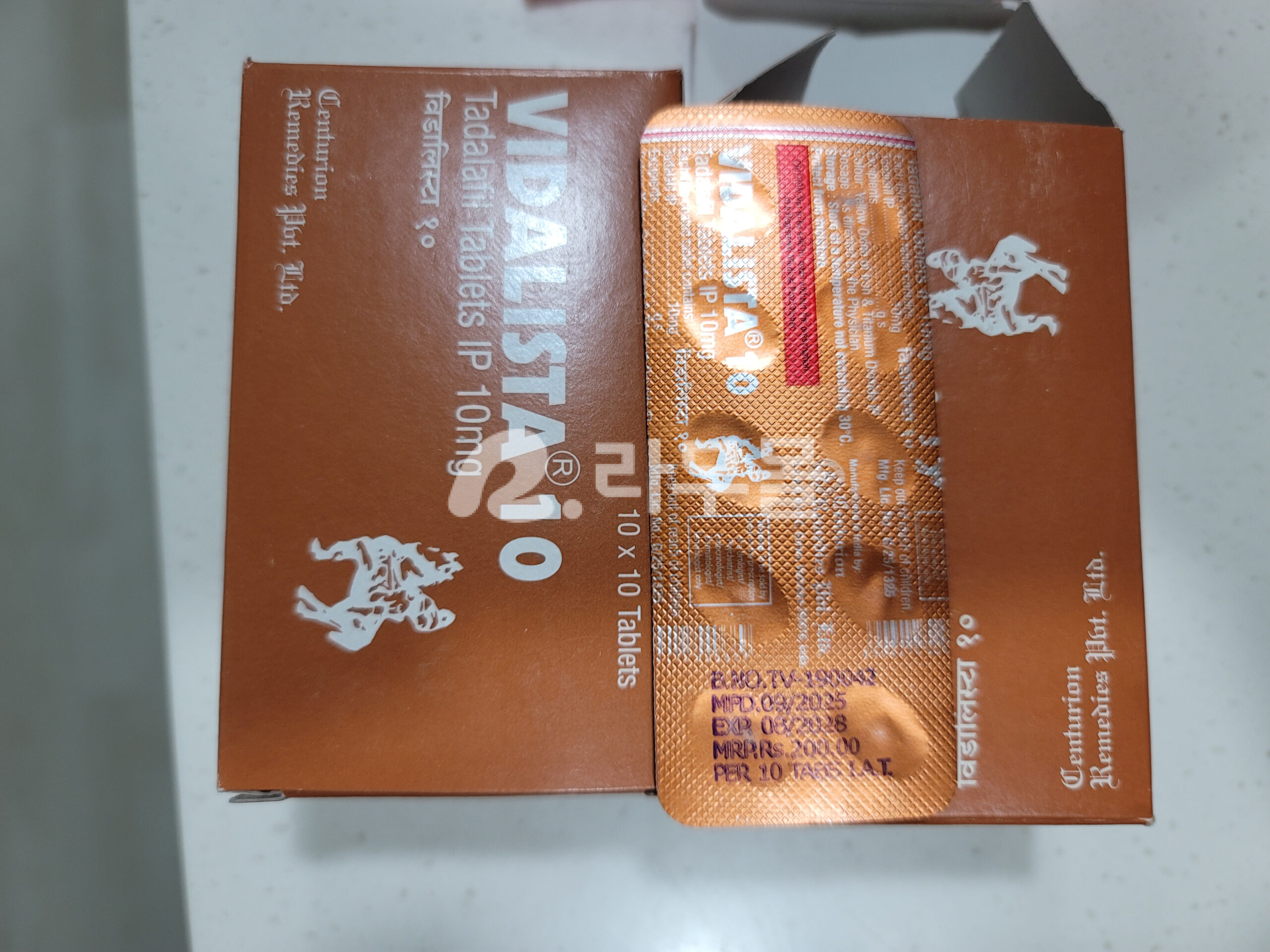 비달리스타 10mg 직구 후기