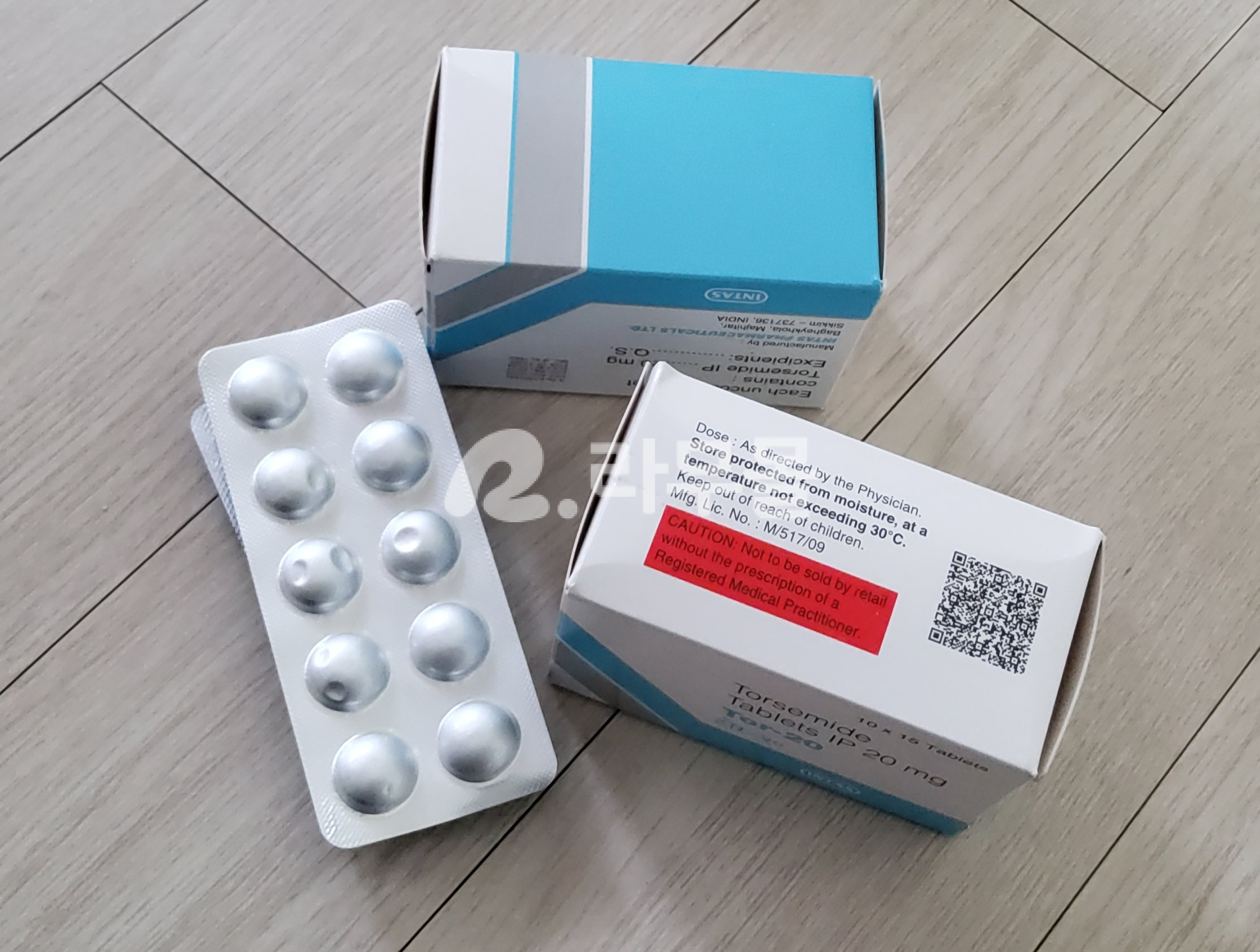 토르 20mg (토르세미드, torsemide) 직구 후기