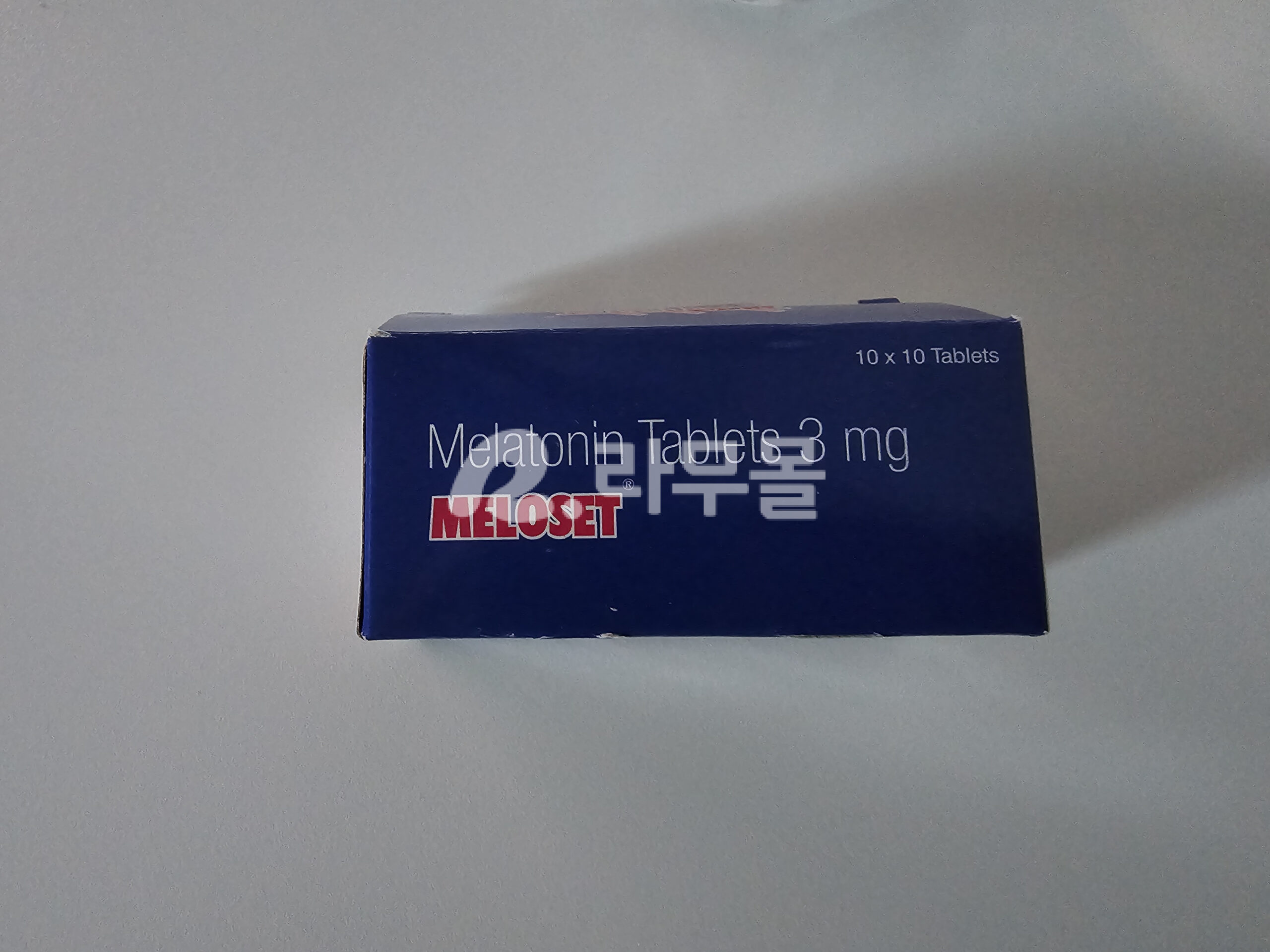멜라토닌 멜로셋 3mg 직구 후기
